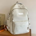 thumbnail image 2 of Ediodpoh Large Capacity Schoolbag For Female Middle School Students Shoulder Bag With Compartment For Computer And Books Khaki, 2 of 9