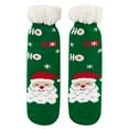 thumbnail image 2 of Fanient Women's Fuzzy Slipper Socks with Non-Slip Grippers Fleece Sherpa Lined Warm Socks Christmas Gifts for Womens Mens, 2 of 7