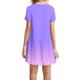 thumbnail image 3 of WILLBEST Vestidos Casuales para Mujer Cortos Vestidos Casuales de Verano para Mujer Vestidos de Verano de Manga Corta Vestidos Casuales Tipo Camiseta Faldas de Playa Mini Vestidos Extra Grande, 3 of 3