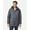 Carbon/ Black, variant on CORE365 CE725 Men's Inspire 3-in-1 Jacket with Insulated Liner-Classic Navy/ True Royal-M