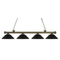 thumbnail image 6 of Z-Lite Riviera 4 Light Billiard Light in Brushed Nickel, 6 of 6