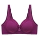 thumbnail image 1 of WILLBEST Brasier Push Up Mujer Sujetador Fino Sin Aros De Acero Para Mujer, Color Liso, Bordado, Transpirable, Cómodo, 1 of 3