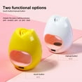 thumbnail image 3 of Labymos 16W Mini LED Nail Dryer Curing Lamp Rose Shape Travel Pocket Size 60S Timer USB Portable Sun Light Button/Automatic Sensor Nail Art Tools for Fingernail and Toenail, 3 of 7