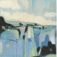 thumbnail image 2 of Art.com Abstract Shades of Blue I Stretched Canvas Print Wall Art by Tim OToole, 30" x 30", 2 of 4