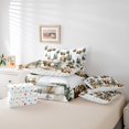 thumbnail image 4 of Bear 7 Pcs Comforter Set King,Cartoon Woodland Animal Bed in a Bag with Flat Sheet and Fitted Sheet,Jungle Farmhouse Animals Bedding Set with Pillowcase and Sham, 4 of 5