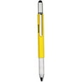thumbnail image 2 of PillyBalla Metal Multi tool Pen 6-in-1 Stylus Pen - With Screwdriver, Phillips Screwdriver, Flathead Bit Slotted Screwdriver, Ballpoint Pen Black ink, Stylus pen, Bubble Level and Ruler, 2 of 9