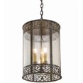 thumbnail image 6 of Meyda 155290 14 in. Antencio Pendant, Ash & Clear Seedy Glass, 6 of 7