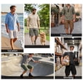 thumbnail image 4 of TRGPSG Men's Cargo Shorts,Work Shorts with 6-Pocket Classic All Cotton Hiking Shorts(No Belts)Black,Size 34, 4 of 7