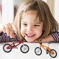 thumbnail image 4 of Mini Finger Bikes, Miniature Mountain Model, Toys Ornament,Desktop Vehicles Diecast Gifts Raci Collection Alloy, 4 of 8