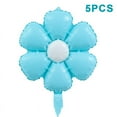 thumbnail image 2 of 5Pcs Candy Color Daisy Balloon Sun Flower Foil Balloons Photo Props Party Decor, 2 of 6