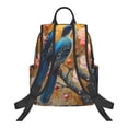 thumbnail image 2 of Balery Bluebird Blossom Elegance Lightweight Backpack for Men and Women - Durable and Water-Resistant, Ideal for School, Work, Travel, and Everyday Use, 2 of 9