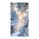 thumbnail image 1 of 90 X 200 Cm Marco De Puerta Con Vista De Nieve Invernal Fondo Con Vista De Nieve Marco De Puerta Fondo De Cortina Para Fiesta De Navidad Tela Decorativa Para Porche Decoración Para Fiesta De Invierno, 1 of 4