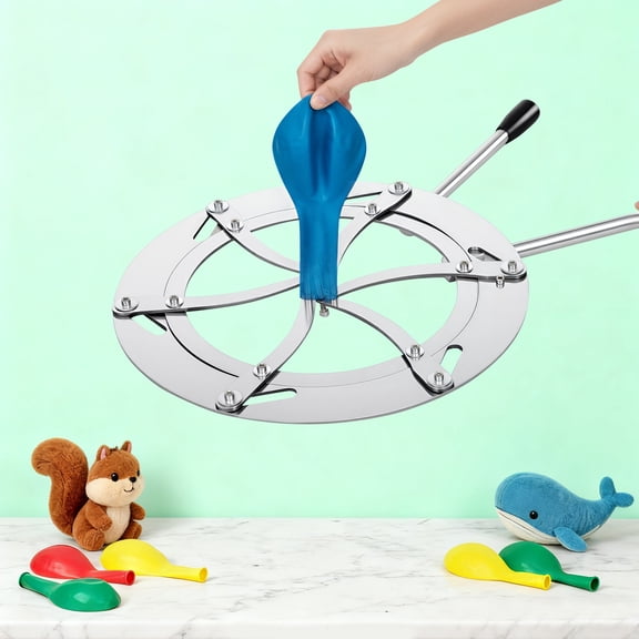 Balloon Expander Tool, Large Balloon Expander, Balloon's Mouth Expanding Tool, Silver Black