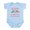 Sky Blue, variant on CafePress - Grandpas Bike Is Fast Infant Bodysuit - Baby Light Bodysuit, Size Newborn - 24 Months