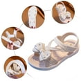 thumbnail image 5 of OSOLU Toddler Girls Sandals For Everyday Casual Outdoor Vacation Fixed Design Open Toe Footwear For Ages 3 12 Footwear For Play And Adventure Infants Birthday Shoes, 10-10.5 Years, 5 of 9
