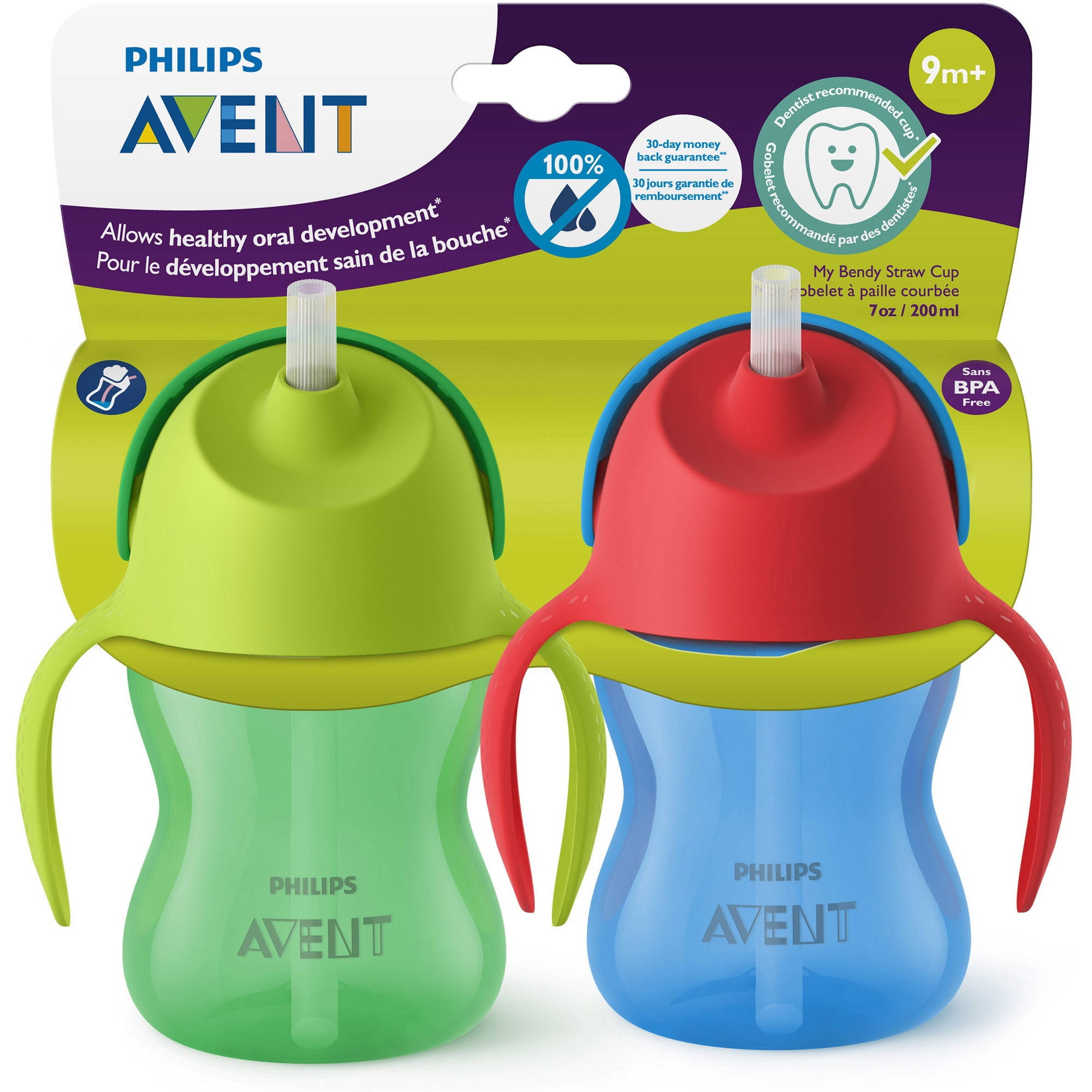 philips avent straw bottle