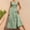 B198 Green plus size summer dresses Clearance Under $5, variant on Ladies Summer Sleeveless Graduation Dresses Under $5 Plus Size Aline Swing Flowy Tiered Long Maxi Cami Dress Smocked Square Neck Elegant Black Funaral Dresses
