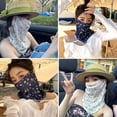 thumbnail image 3 of Women Ice Silk Face Mask Sun Mask Sun Protection, 3 of 8