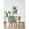 thumbnail image 3 of Marmont Hill Split Leaves in White Framed Wall Art, 3 of 6