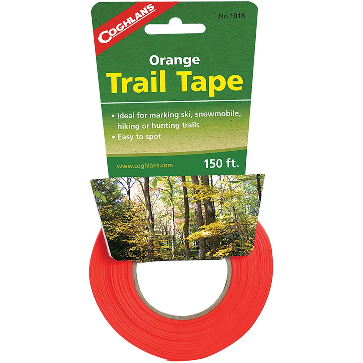 Coghlan s Orange Trail Tape Camping and Hiking Tool for Marking Trails and Landmarks