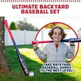 thumbnail image 5 of Franklin Sports Blaster Plastic Baseball Bat + Ball Set - Premium Youth 32" Toy Bat + Official Stitched 70mm Lightweight Baseball - Pro-Style Bat for Kids, Teens + Adults, 5 of 13