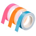 thumbnail image 1 of Cinta luminosa Unique Bargains 9.8 Pies x 0.5 Pulgadas Fluorescente Azul/Naranja Paquete de 3, 1 of 5