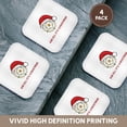 thumbnail image 6 of 3drose, Kin Ell Its Christmas, Set of 4 Coasters - Soft, 6 of 7