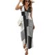 thumbnail image 1 of Abstract Geometrical Vestido Sin Mangas Para Mujer, Traje De, Ropa De Cumpleaños, Verano, 1 of 5