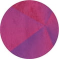 thumbnail image 1 of Ahgly Company Indoor Round Patterned DeepPink Area Rugs, 7' Round, 1 of 6