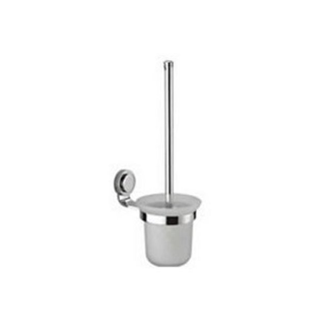 Dawn Kitchen & Bath 9308S Brosse et Support de Toilette - Nickel Satiné