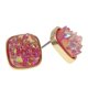 thumbnail image 1 of Qarigey Pendientes de tuerca elegantes, estilo Simple, accesorios de decoración de moda, pendientes de tuerca pequeños con estilo para chicas jóvenes, Type3 NO3 Qarigey AP010661-01B, 1 of 6