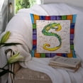 thumbnail image 3 of Carolines Treasures 8442-SPW1414 Beach and Seafood Decorative   Canvas Fabric Pillow 8442 14Hx14W multicolor, 3 of 4