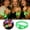 Green, variant on Clearance! Zguuel Purple LED Glow Bracelets, Sound Activated Flashing Light Up Wristbands, Glow in The Dark Party Favors for Concerts Raves Festivals Birthdays