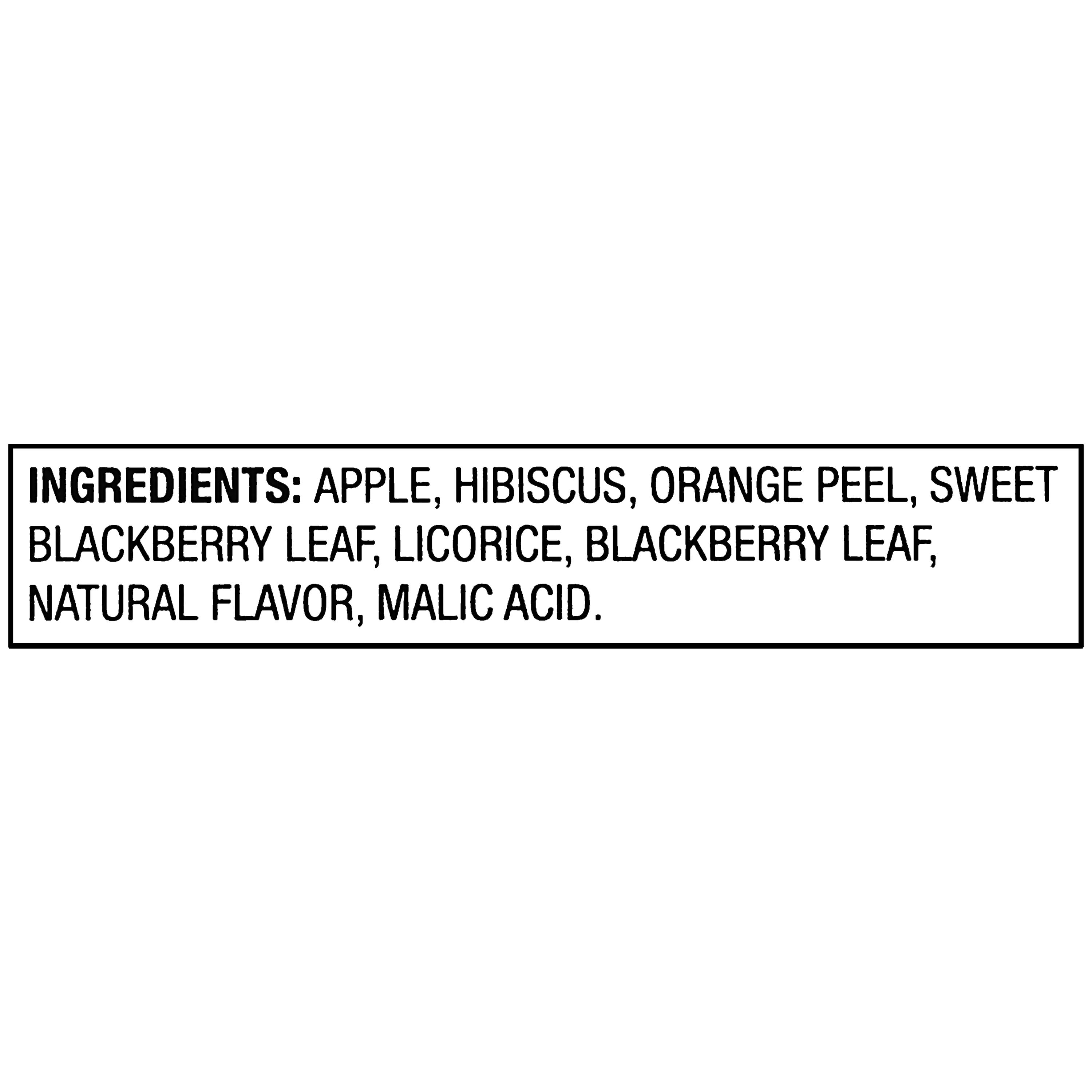 Great Value Pomegranate Blueberry Herbal Tea, 1.41 oz, 20 Count