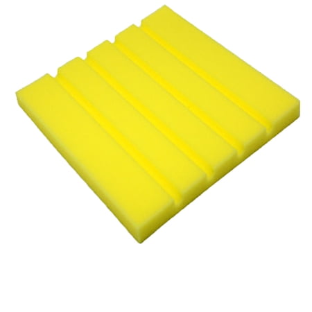 yuehao wall stickers acoustic foam panel sound stop absorption sponge studio ktv soundproof soundproof sponge yellow