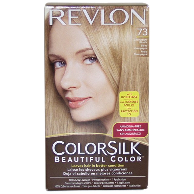 Color de cabello 73 Champagne Blonde Revlon unisex 1 aplicación