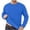 A-Blue, variant on Fanshiluo Men's Crew Neck Fleece Lined Sweatshirt, Long Sleeve Thermal Casual Pullover Top,Size XS-3XL