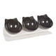 thumbnail image 5 of Cuencos elevados para gatos, recipiente para aperitivos, protección para el cuello, antivómitos para gatos pequeños, medianos y grandes Negro, 5 of 9