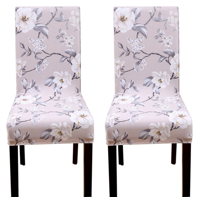 2PCS Chair Cover Dust-proof Creative Stretchy Chair Slipcover Dining Chair Cover