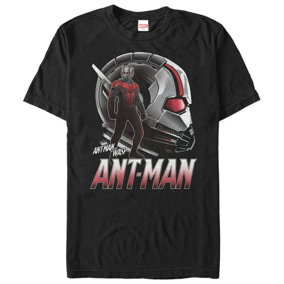 Men's Marvel Ant-Man and the Wasp Profile Graphic Tee Black Medium