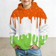thumbnail image 4 of Kiijoy Toddler Boys Hoodie Casual Active Pullover Sweatshirt for Kids, Orange, Sizes 4-5T, 4 of 4