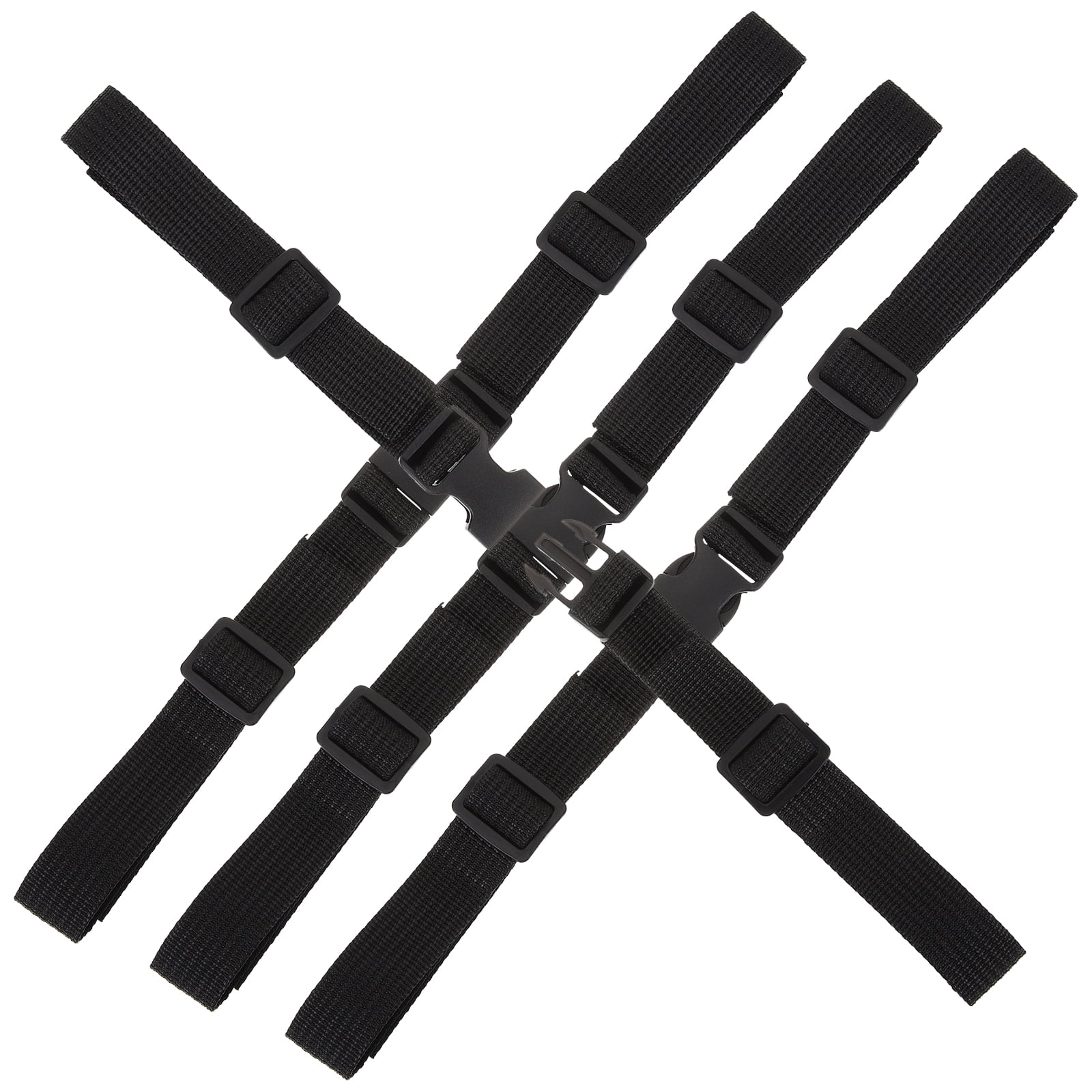 4pcs Tie Down Straps Heavy Duty Buckle Lashing Straps Cart Bag Luggage