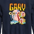 thumbnail image 3 of SpongeBob SquarePants - Gary The Snail - Toddler & Youth Crewneck Fleece Sweatshirt, 3 of 6
