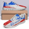 thumbnail image 4 of Puerto Rico Shoes Men Women Running Tennis Shoes Breathable Casual Puerto Rico Flag Sneakers White Size 7, 4 of 5