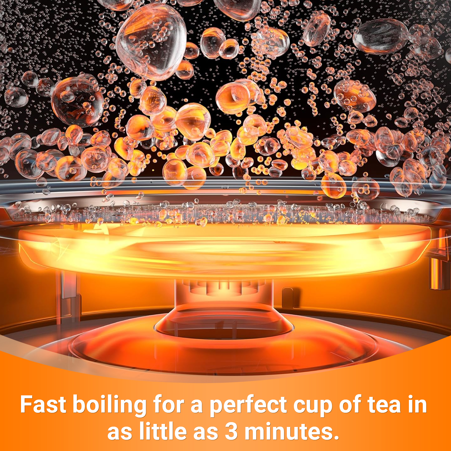 TINANA 2L Electric Glass Kettle with Auto Shutoff, 1500W photo 6