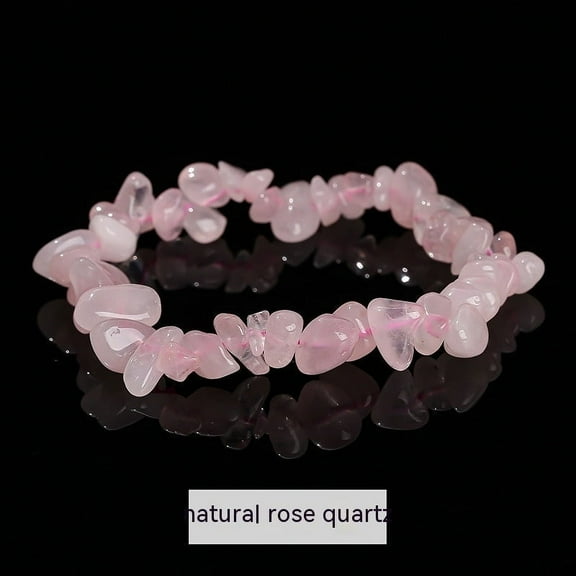 Handmade Natural Crystal Gravel Agate Aventurine Irregular Bracelet For Women, Business Gift, 5-8mm