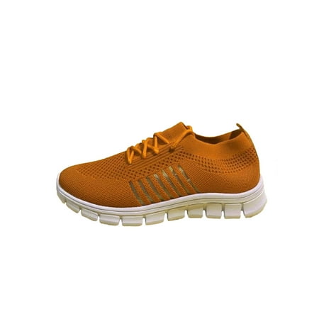 

Ferndule Womens Trainer Metallic Lightweight Fashion Sneakers All Size