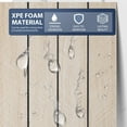 thumbnail image 5 of ZUNOXAZ 1 Roll 3D Faux Wood Wall Panels Peel and Stick Self Adhesive Waterproof Wood Grain Wallpaper 117.90X15.72X0.11in, 5 of 10