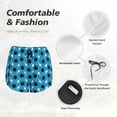 thumbnail image 6 of Lsque Bowling Balls Printed Women's Running Shorts with Liner Pockets,Elastic Quick Dry Workout Athletic Gym Yoga Shorts,Womens High Waist Shorts-XX-Large, 6 of 9