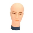 thumbnail image 4 of MERIGLARE Mannequin Head Cosmetology Display for Display Hat Making Salon Blue Base Male, 4 of 9